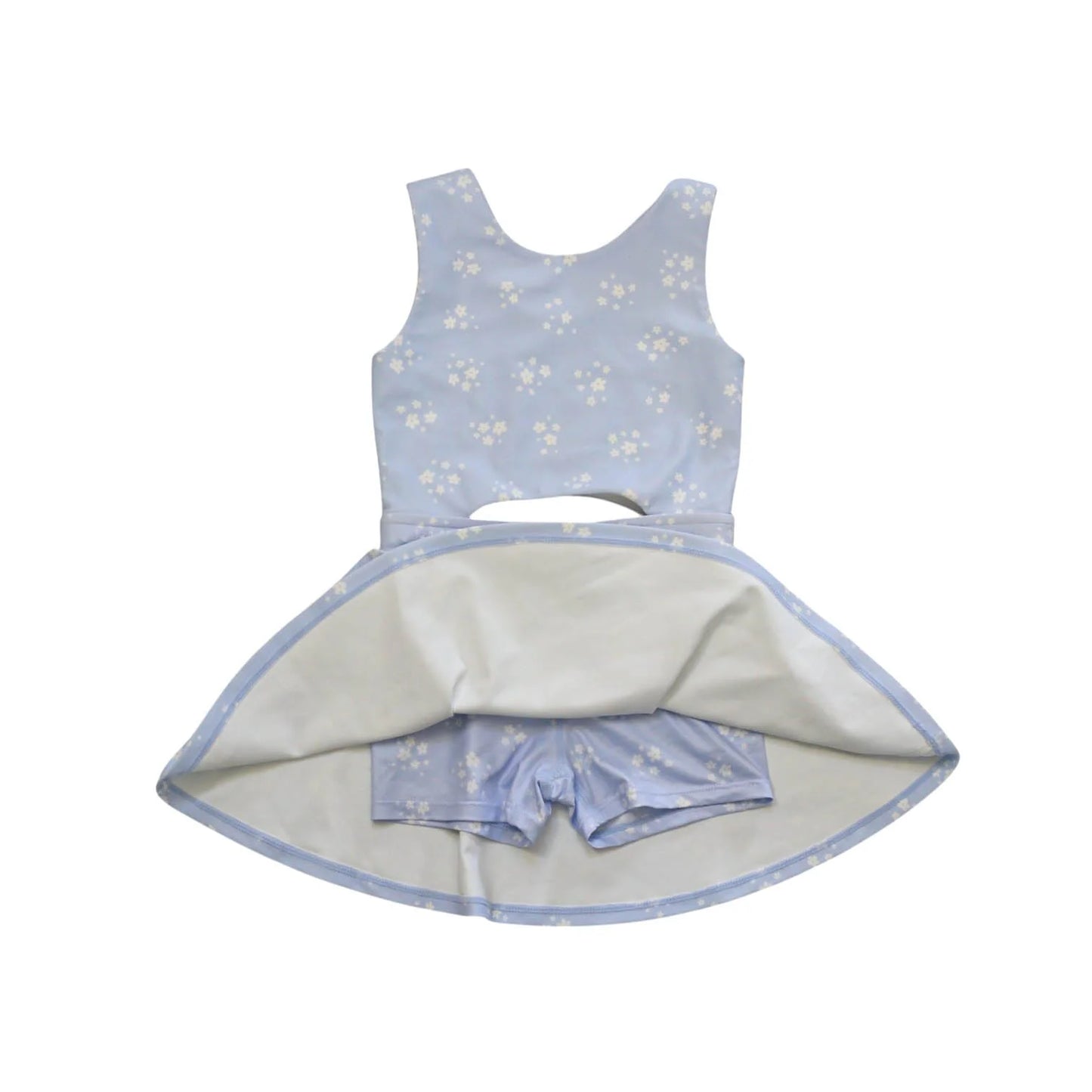 Be Girl Clothing Play Pretty Skort Dress featuring a playful design with a skirt and dress combo for girls.
