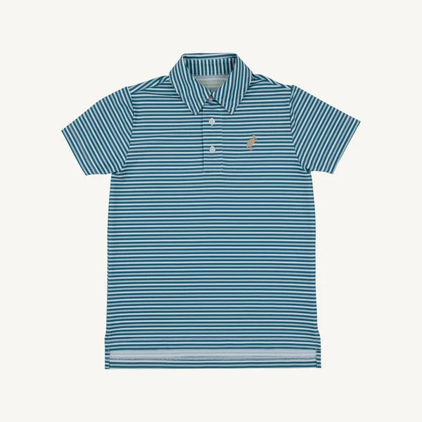 Sumner County Stripe PrepleticTM Prim and Proper Polo