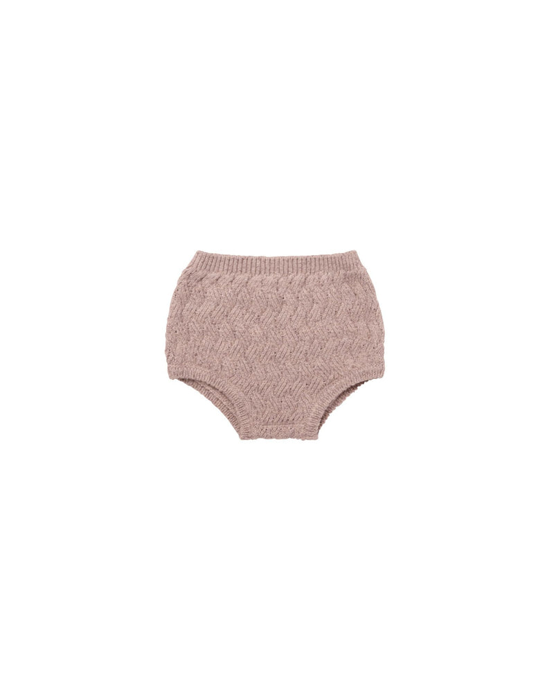 Quincy Mae - Mauve Knit Bloomer