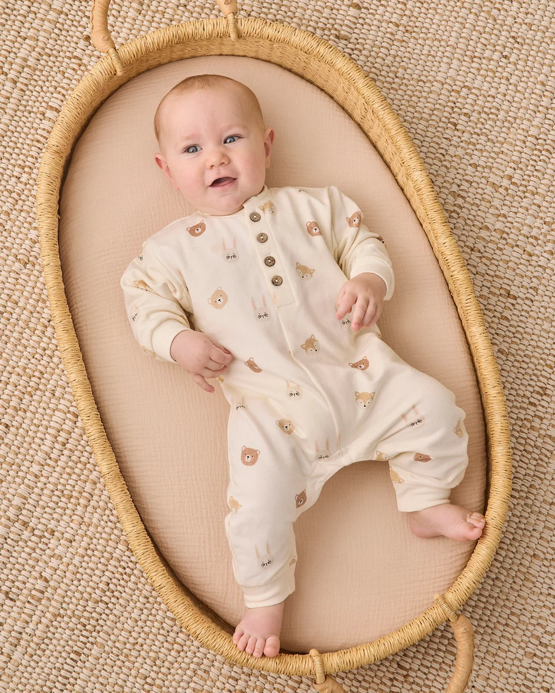 Critters Relaxed Fleece Jumpsuit