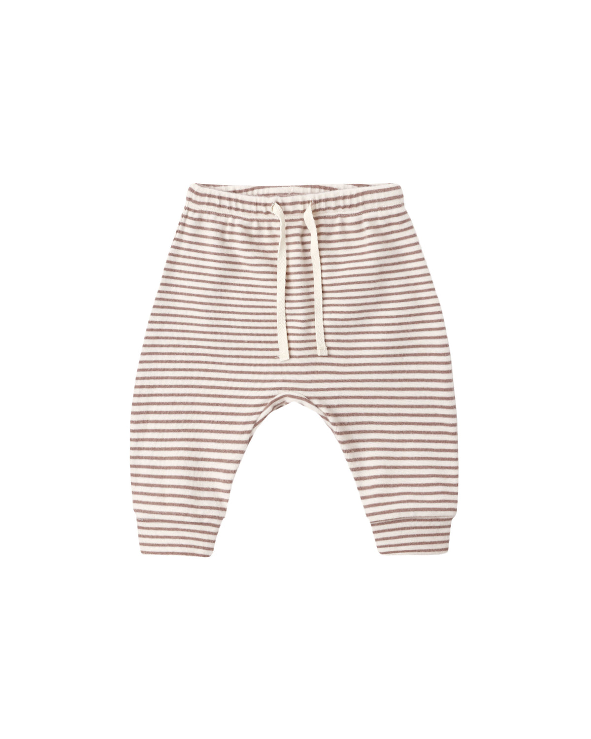 Cocoa Microstripe Drawstring Pant