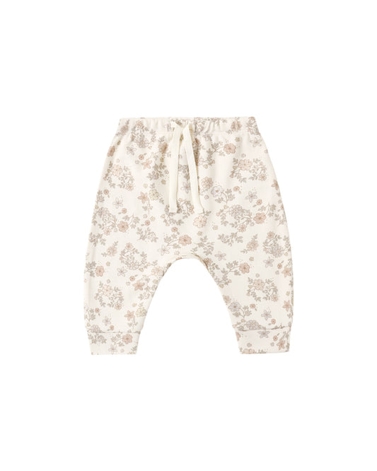 Floral Vine Drawstring Pant