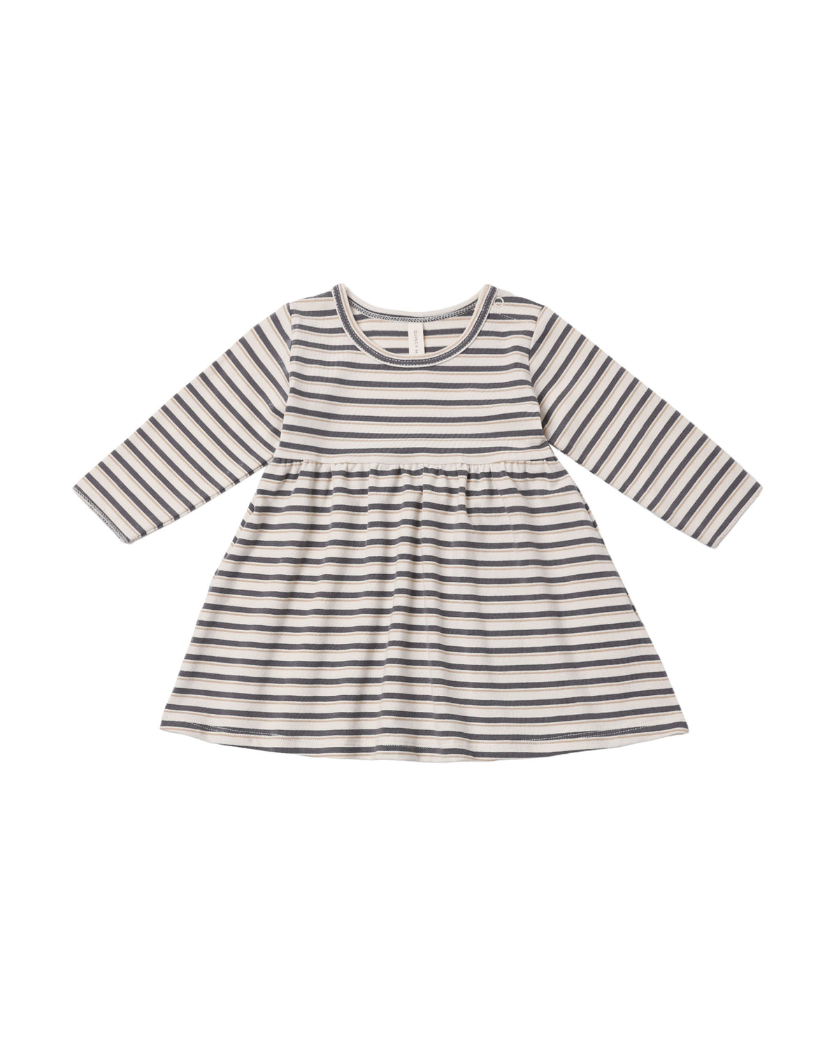 Vintage Stripe Long Sleeve Baby Dress