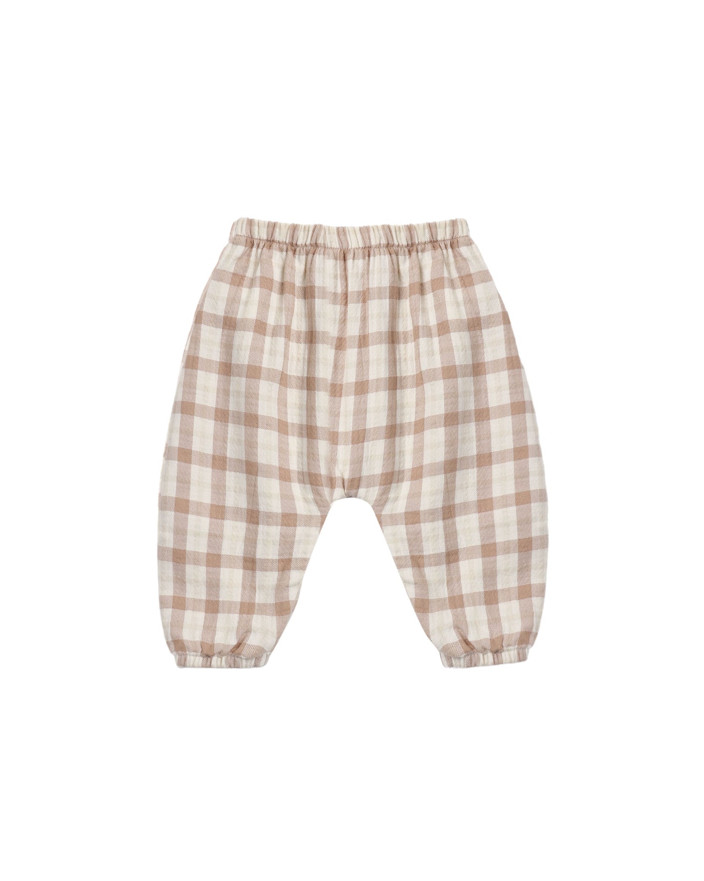 Rustic Plaid Woven Pant