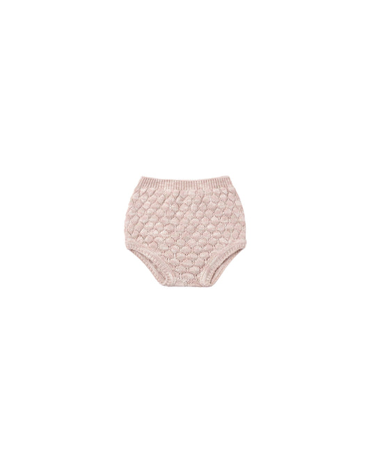 Dusty Rose Speckle Knit Bloomer