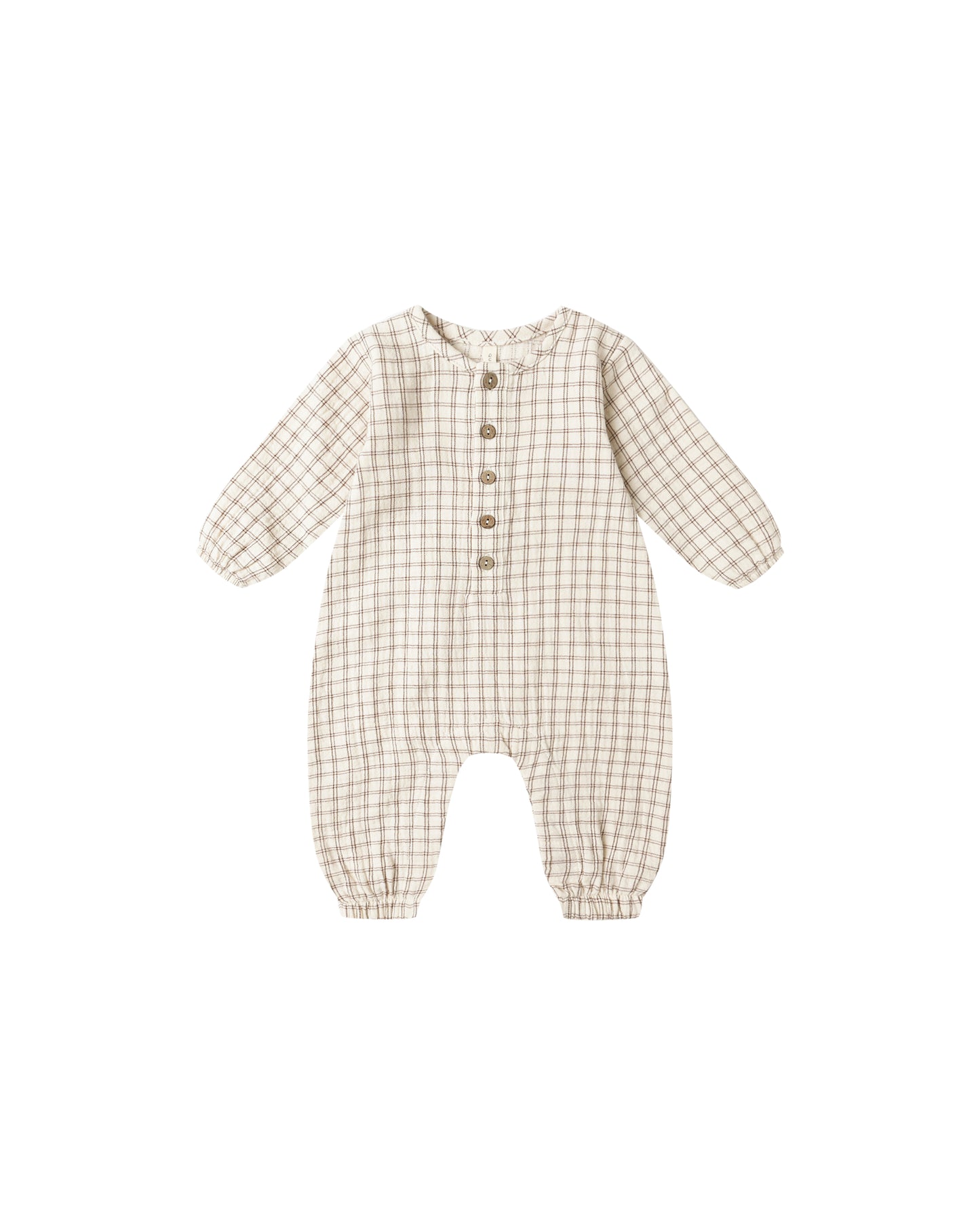 Cedar Check Woven Jumpsuit