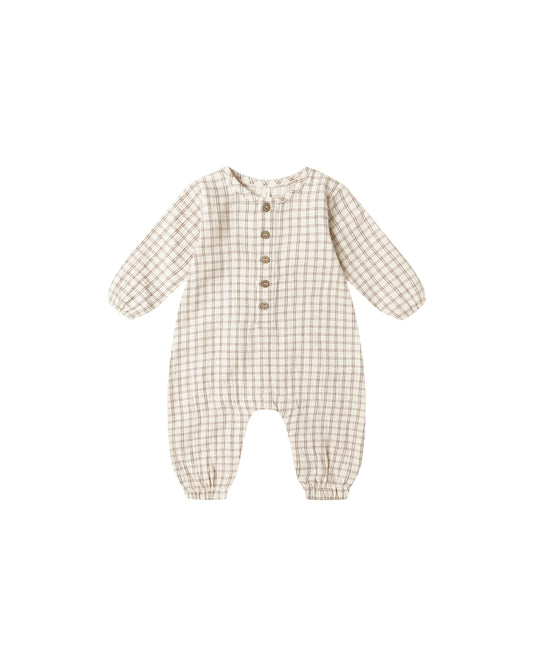 Cedar Check Woven Jumpsuit
