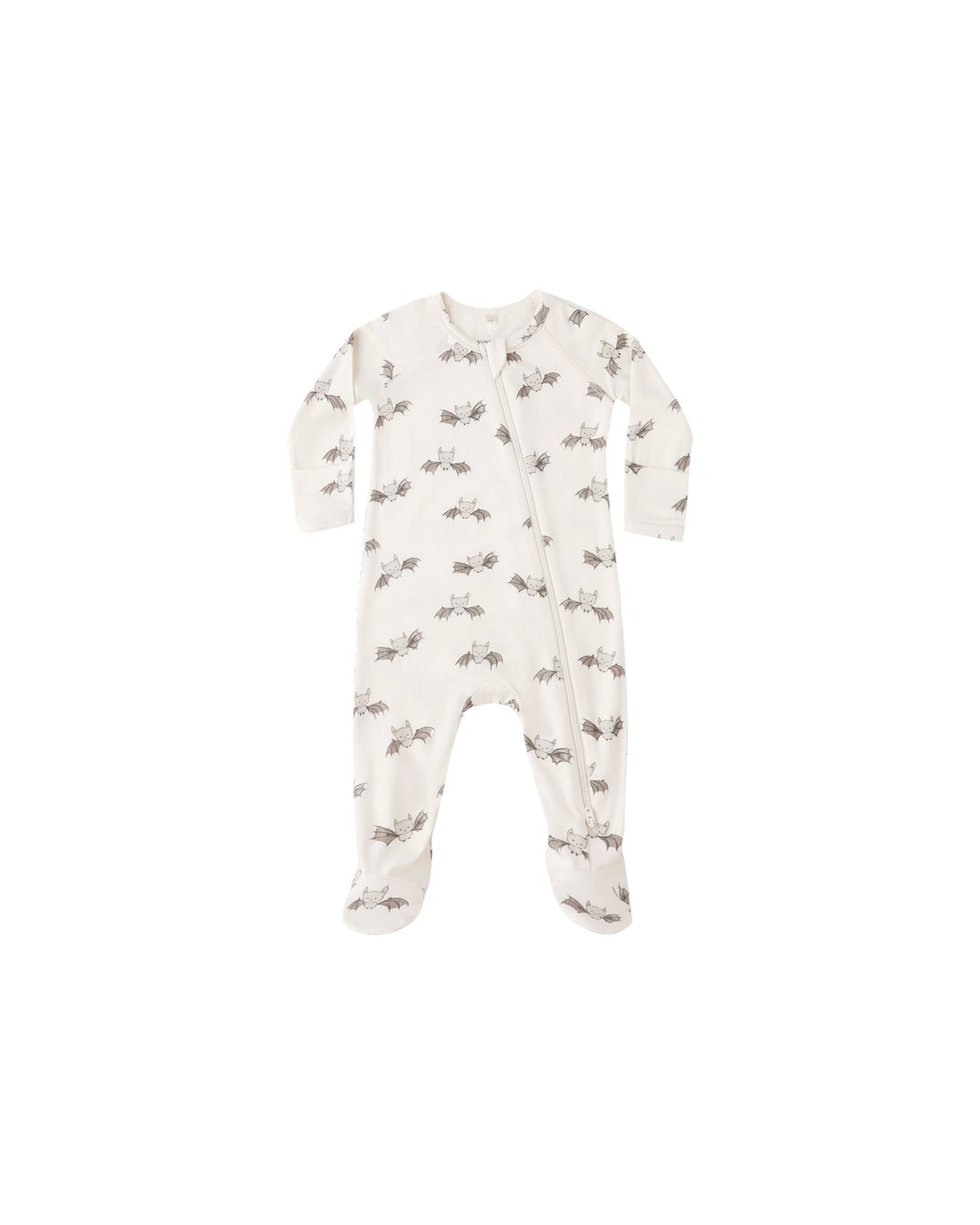 Bats Bamboo Zip Footie