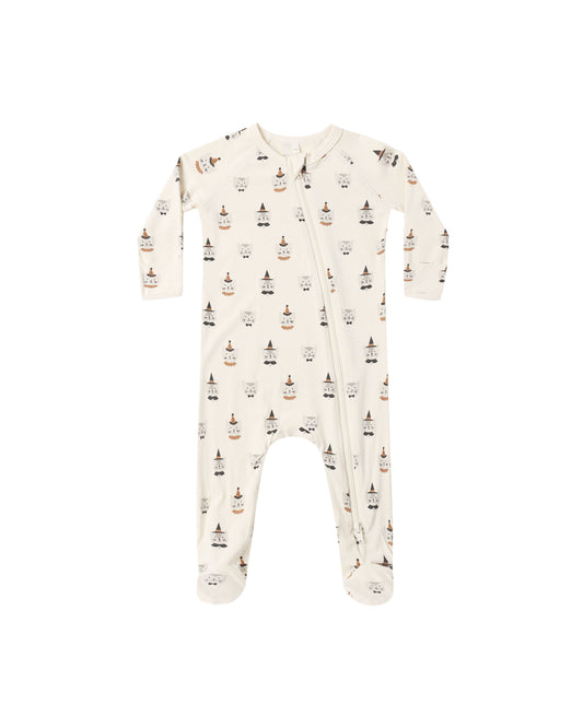 Costume Kittens Bamboo Zip Footie