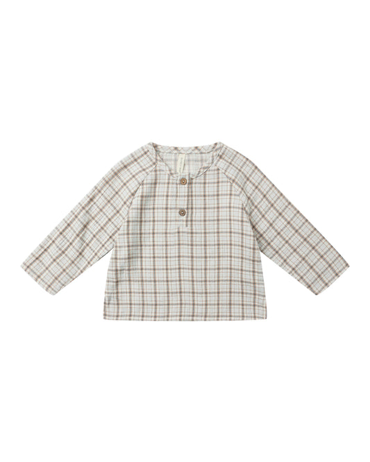 Blue Plaid Zion Shirt