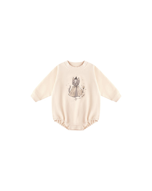 Magic Cat Crewneck Bubble Romper