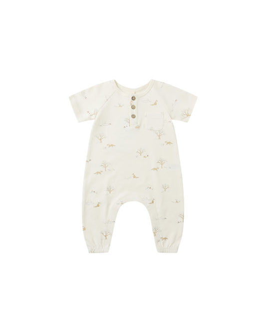 Fox Land Short sleeve Jumpsuit