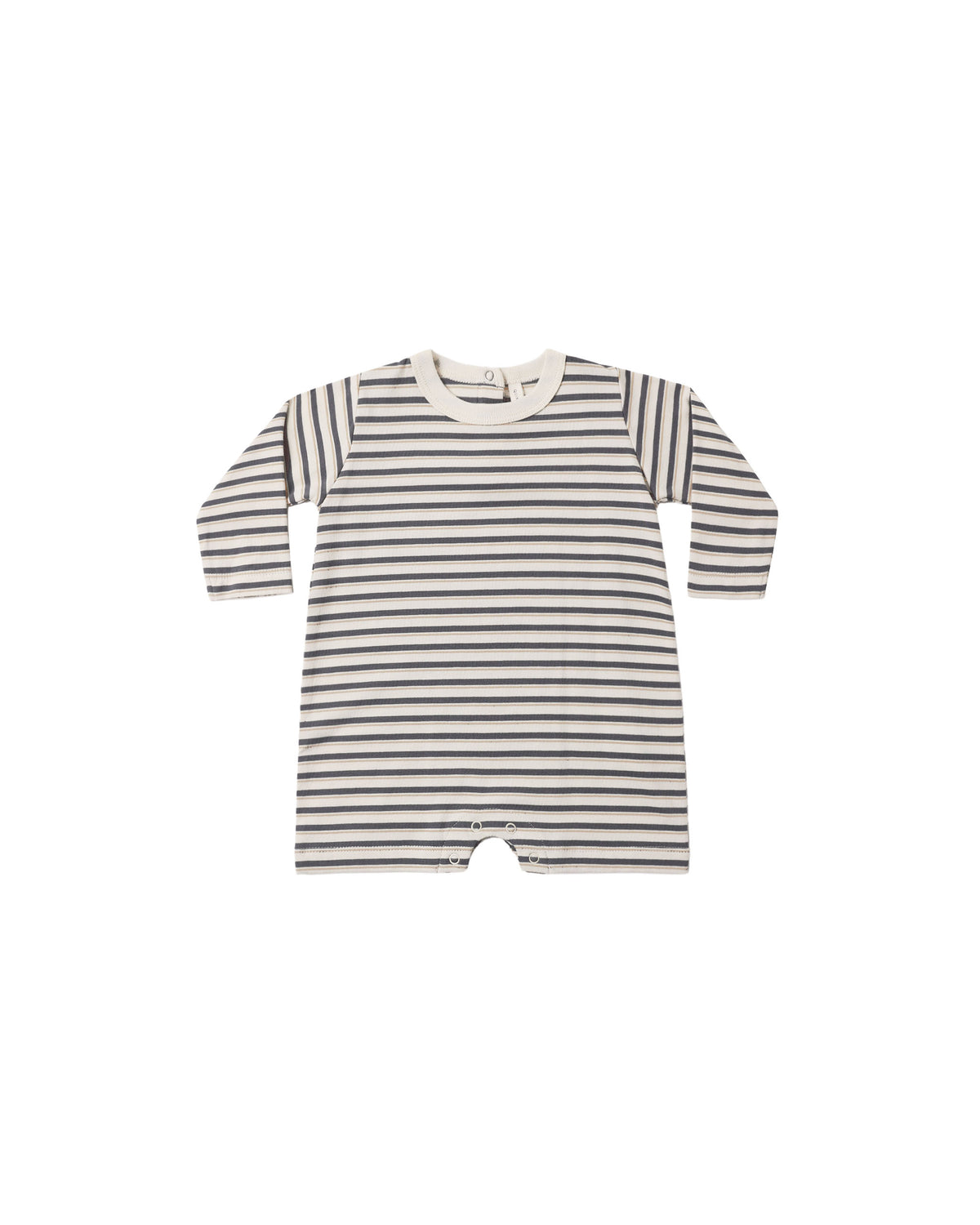 Vintage Stripe Long Sleeve Romper