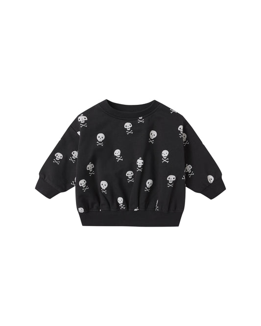 Crossbones Relaxed Fleece Sweatshirt