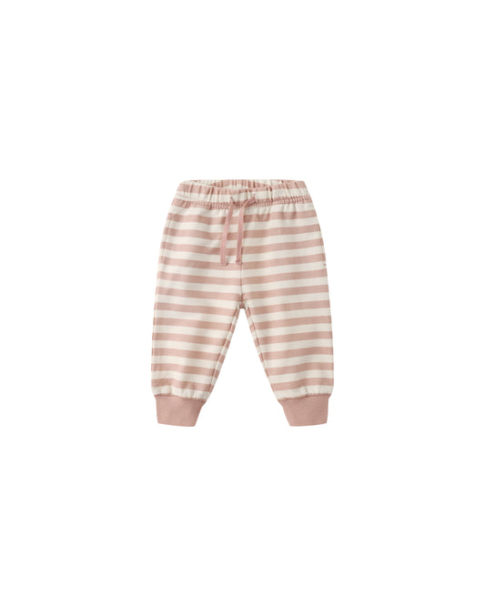 Pink Stripe Relaxed Sweatpants
