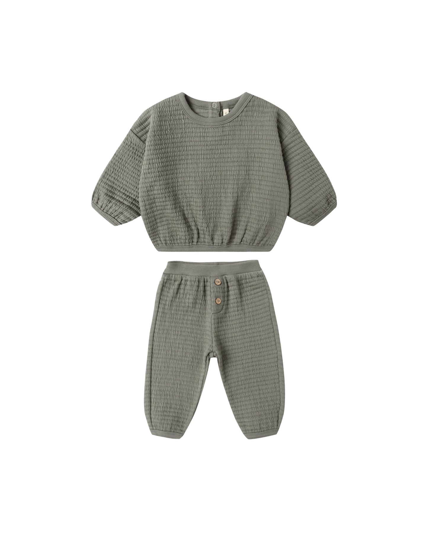 Forest Textured Sweat Set