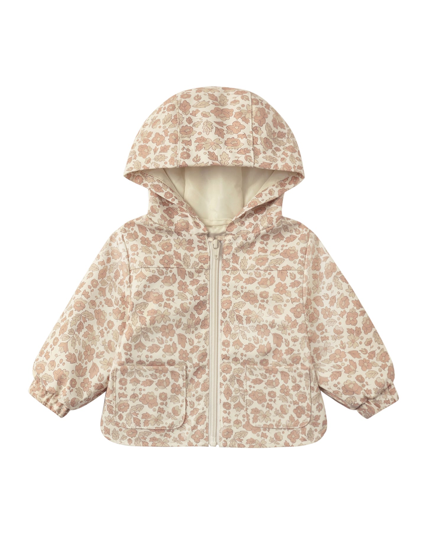 Pink Blossom Rain Coat