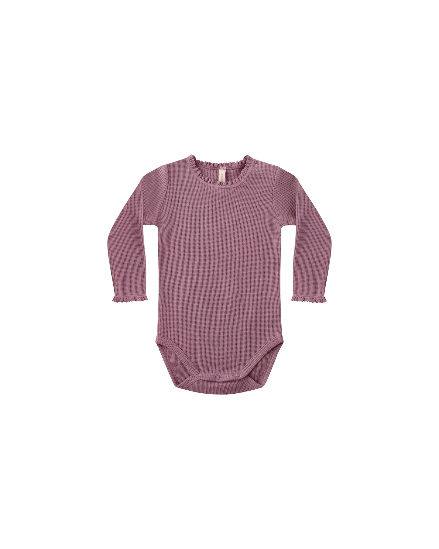 Mulberry Waffle Long sleeve Bodysuit
