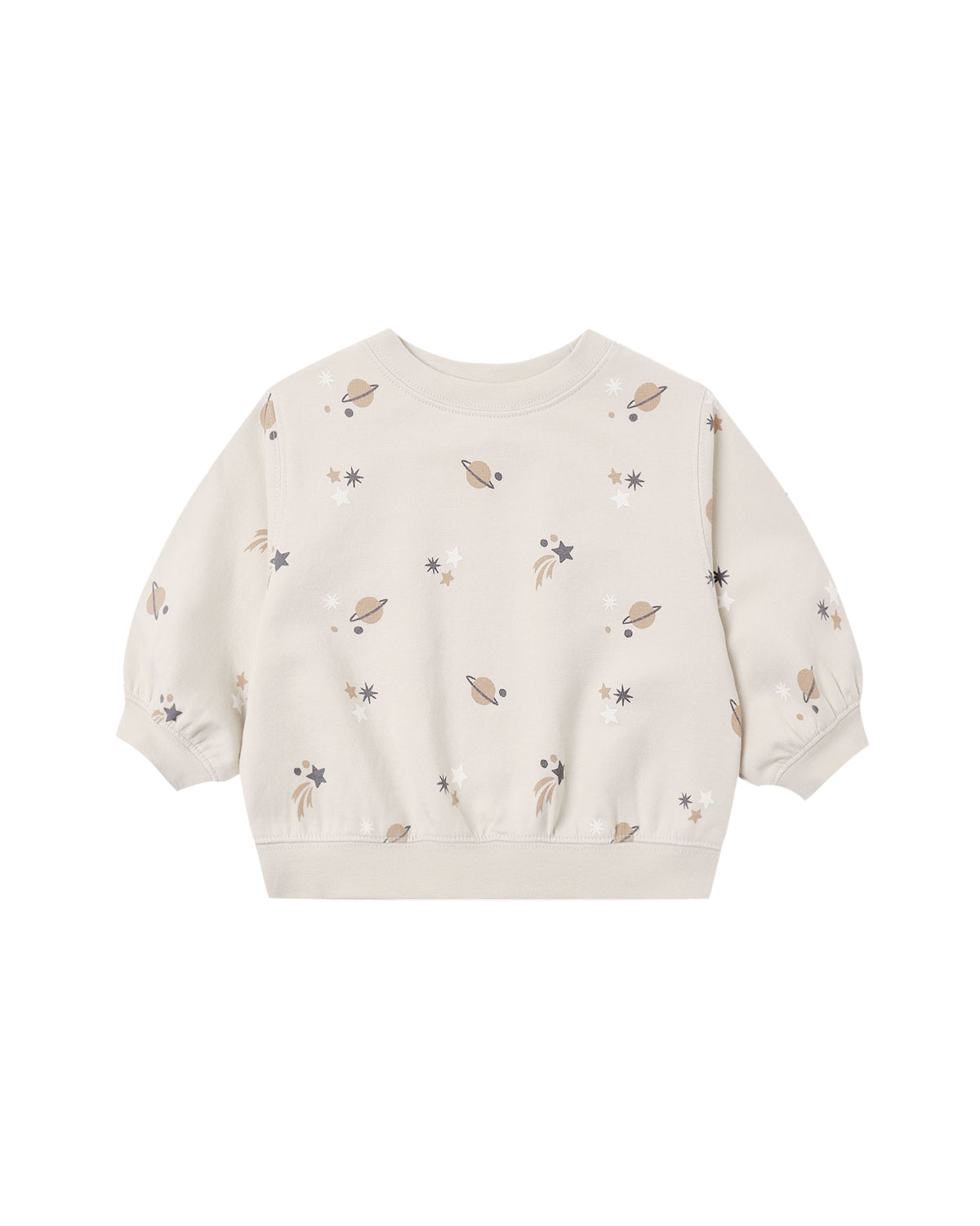 Space Oversized Crew Sweatshirt