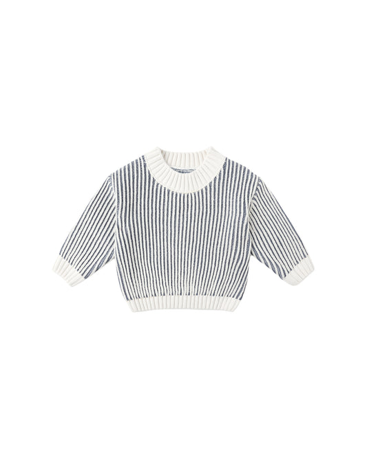 Ocean Relaxed Knit Sweater