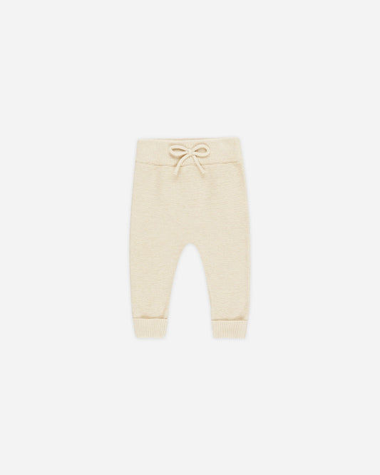 Heathered Natural Knit Pant