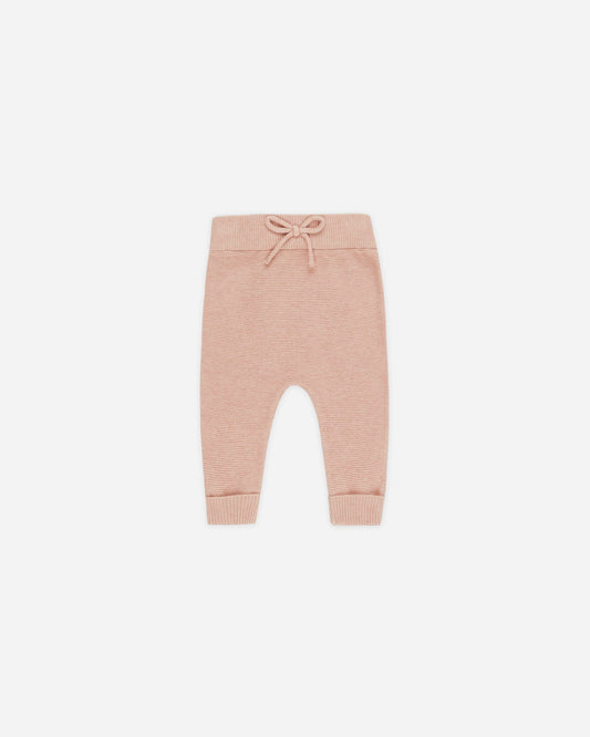 Heathered Rose Knit Pant