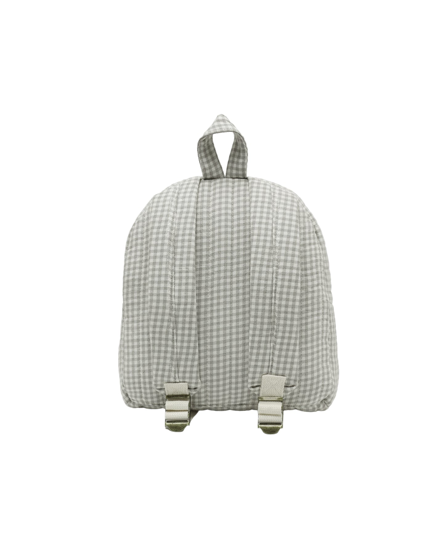 Sage Gingham Mini Backpack