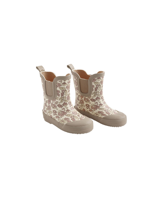 Pink Blossom Rain Boots