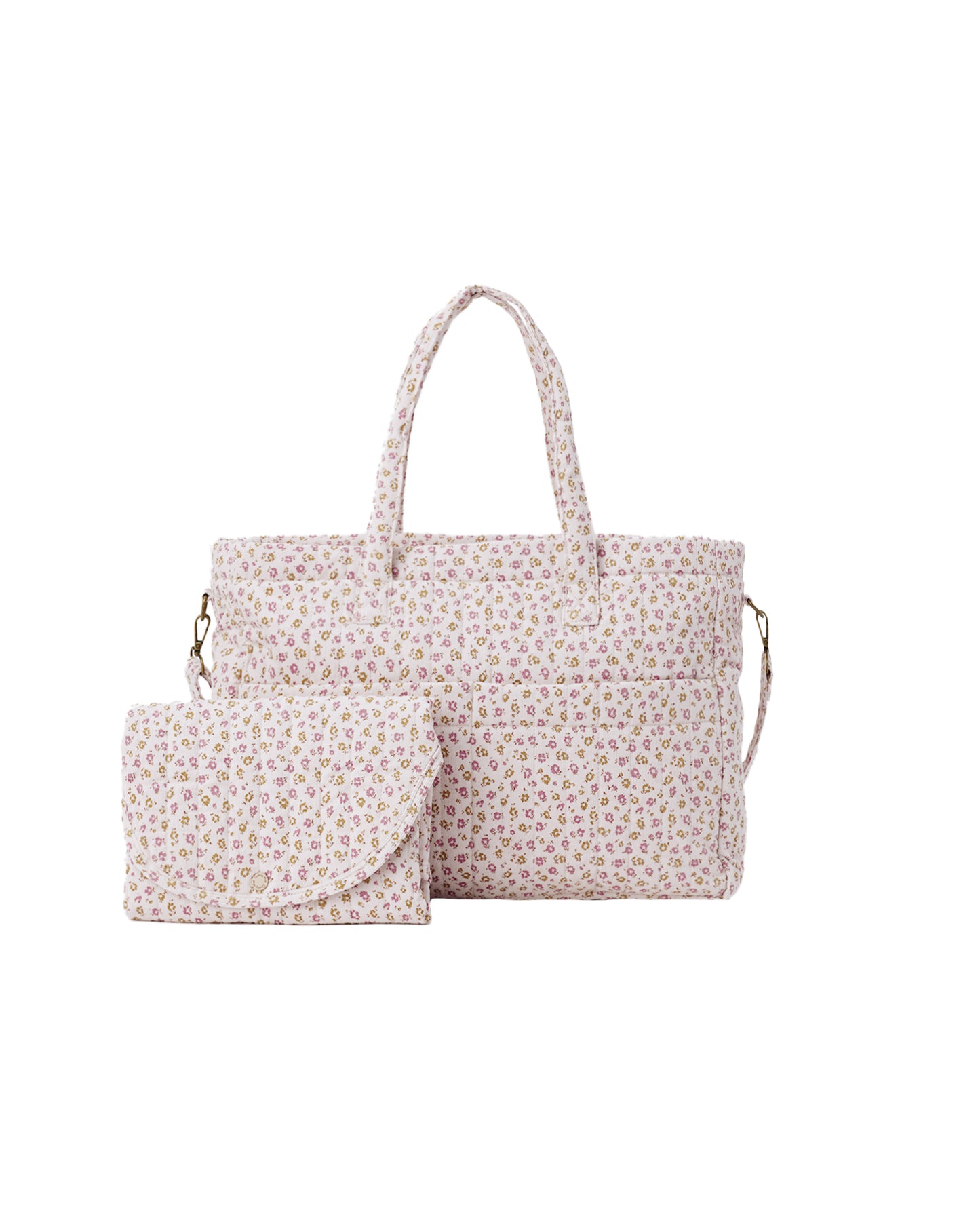 Wildflower Diaper Bag + Changing Pad Set