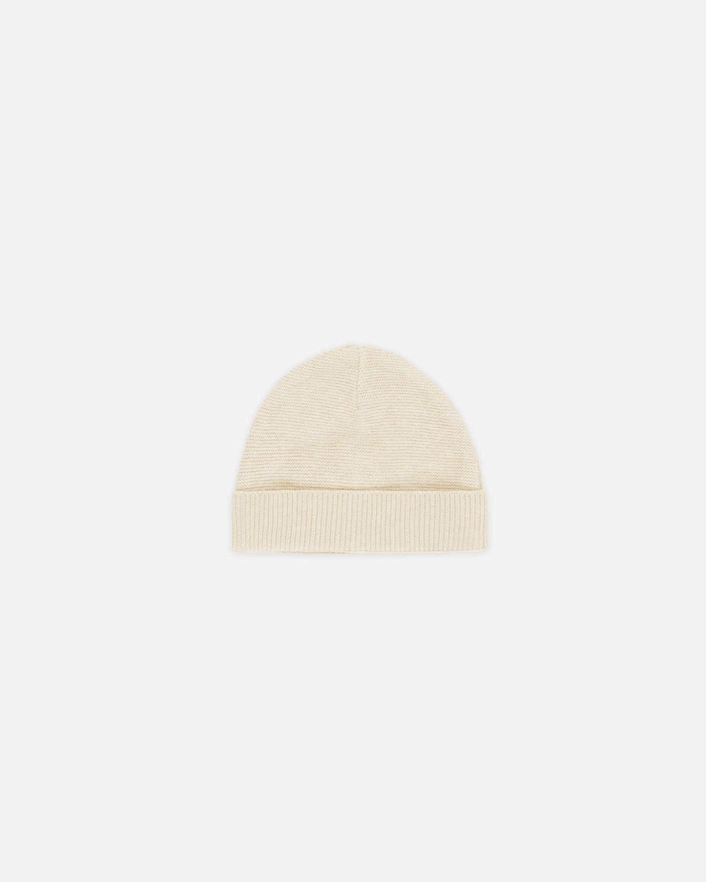 Heathered Natural Baby Beanie
