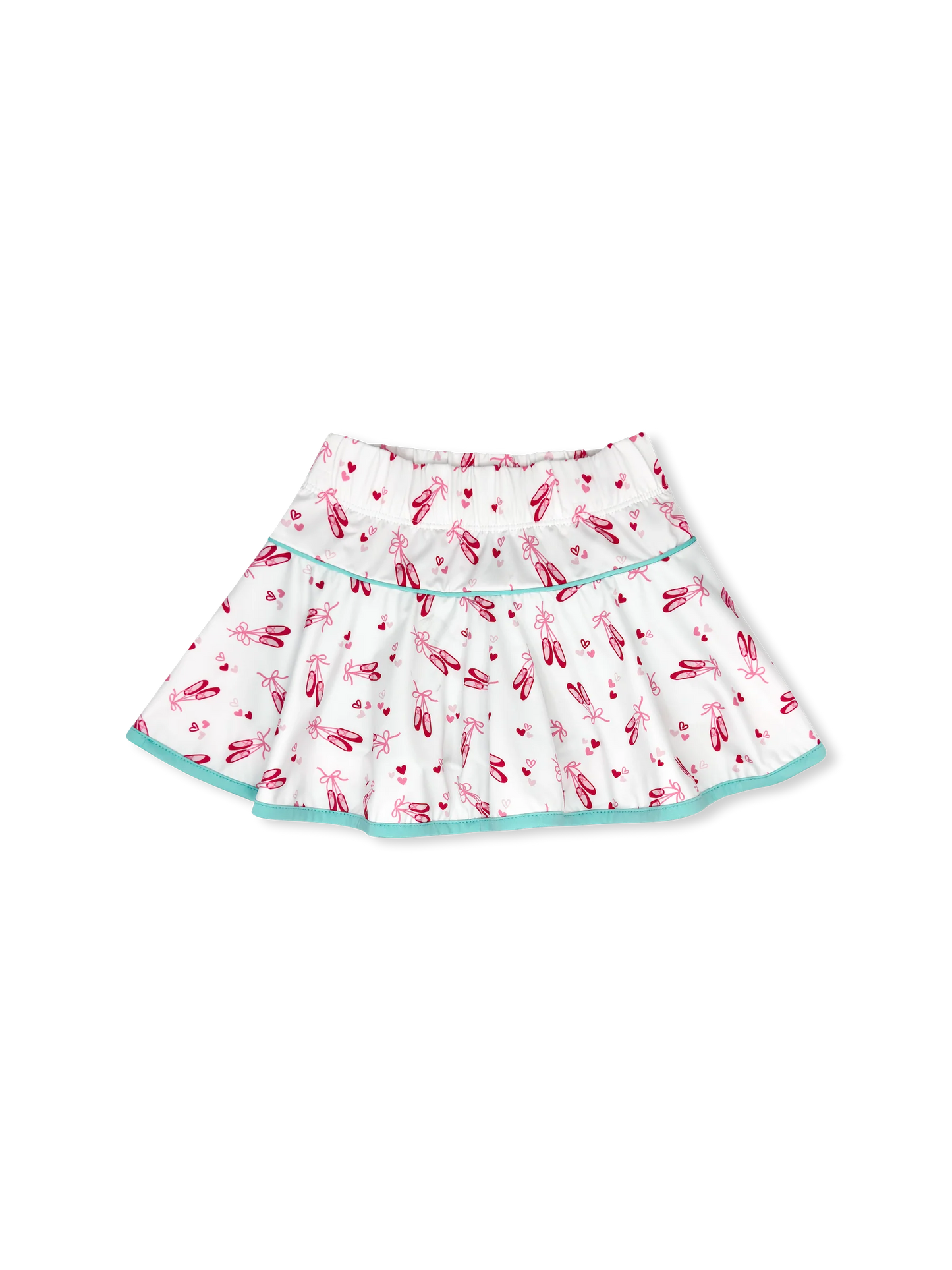 Set Athletics - Quinn Skort - Tiny Dancer, Totally Turquoise