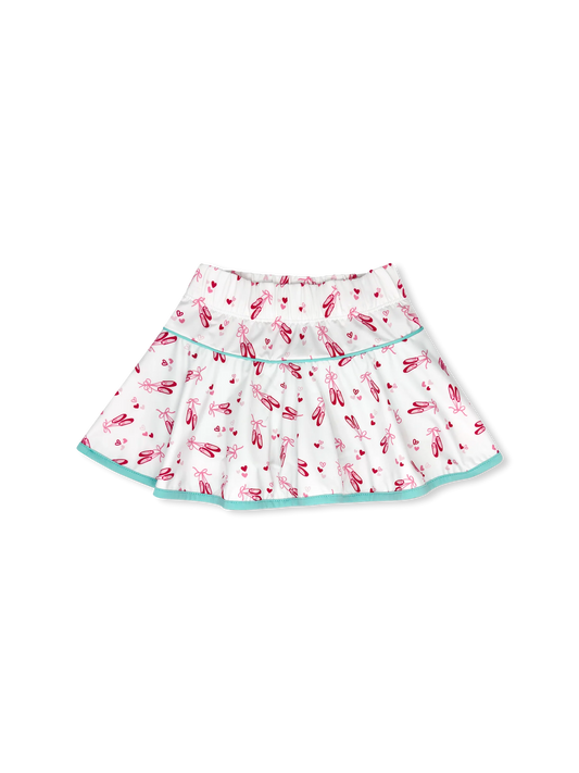 Set Athletics - Quinn Skort - Tiny Dancer, Totally Turquoise