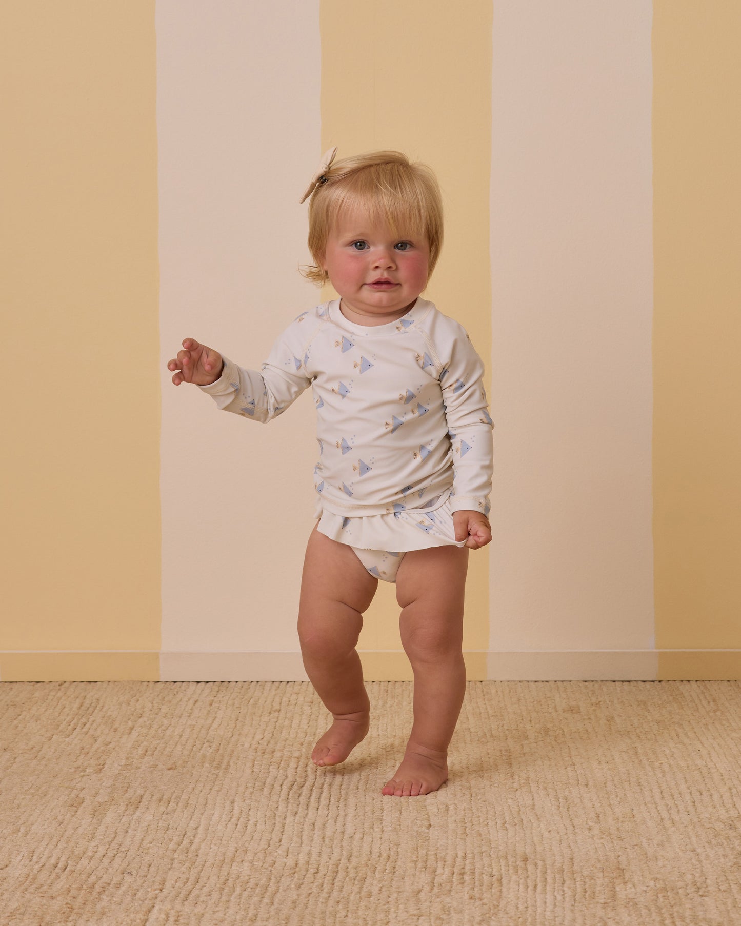 Rylee & Cru - Angel Fish Rashguard Girls Set