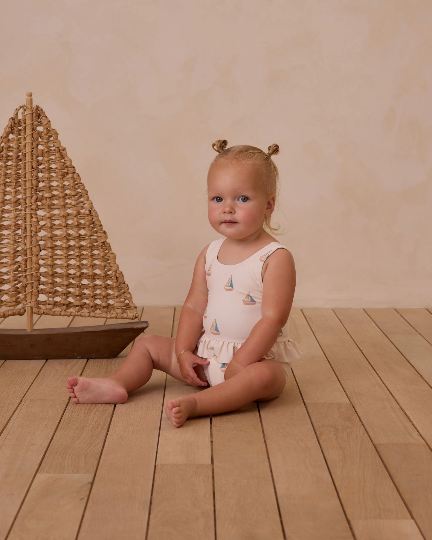 Rylee & Cru - Sailboats Skirted One Piece