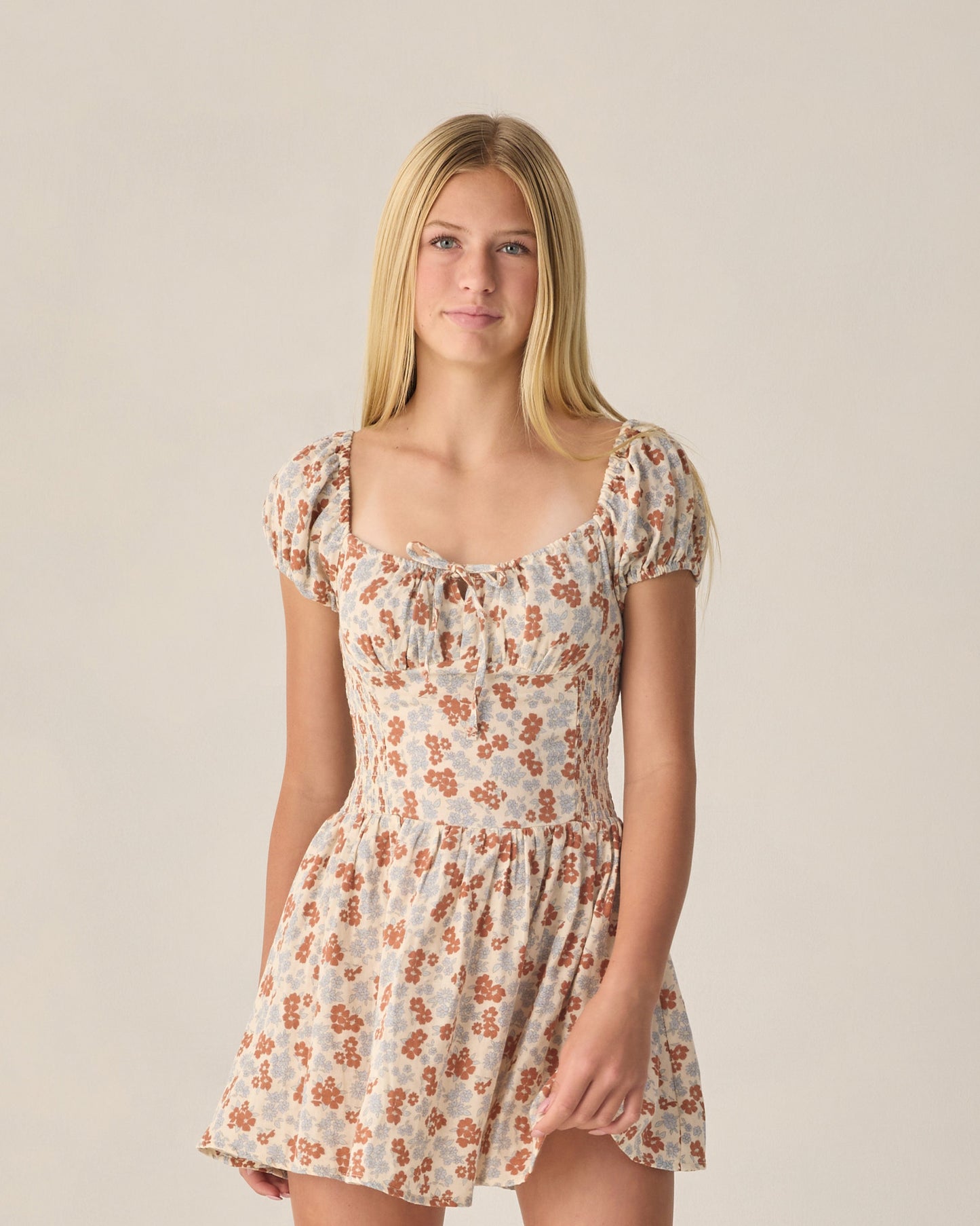 Teen Americana Floral Alex Dress