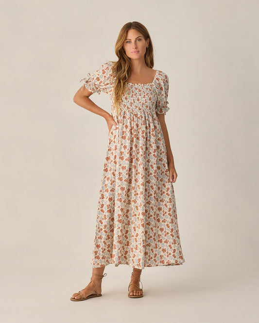Women's Americana Floral Dallas Dress by Rylee & Cru featuring a vibrant floral pattern and a casual, stylish fit.