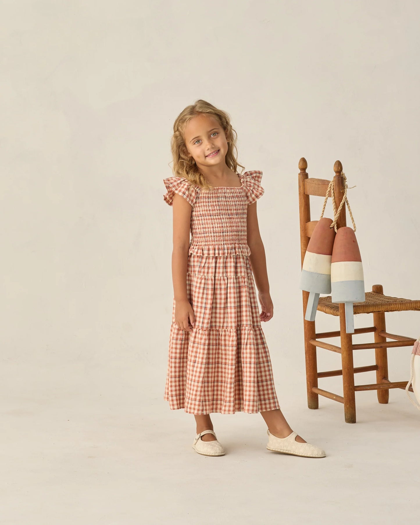Poppy Gingham Zayla Top