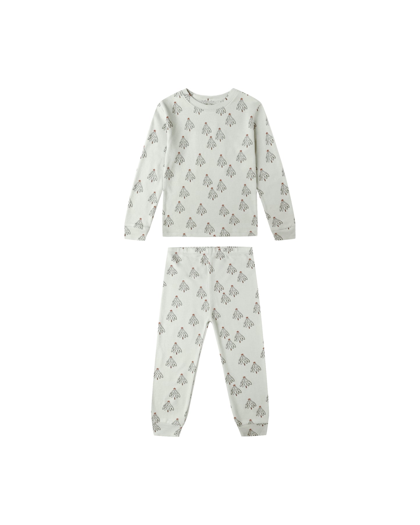 Trees Organic Long Sleeve Pajama Set