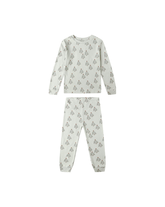 Trees Organic Long Sleeve Pajama Set