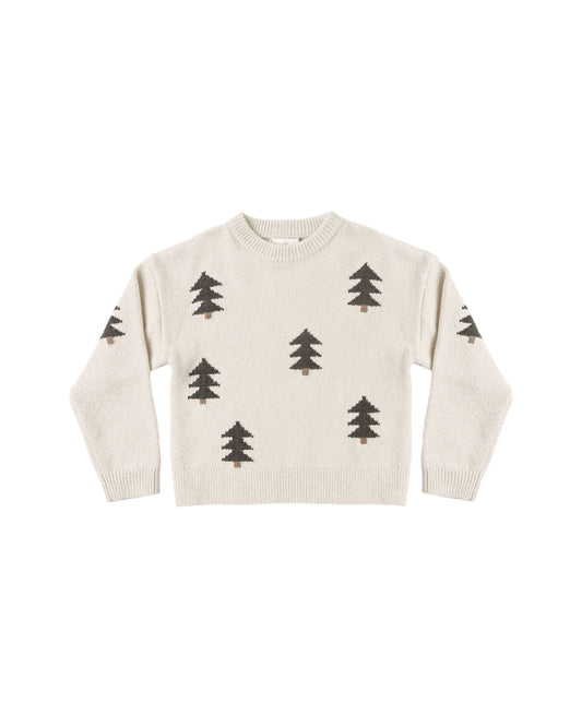 Tree Jacquard Aspen Sweater