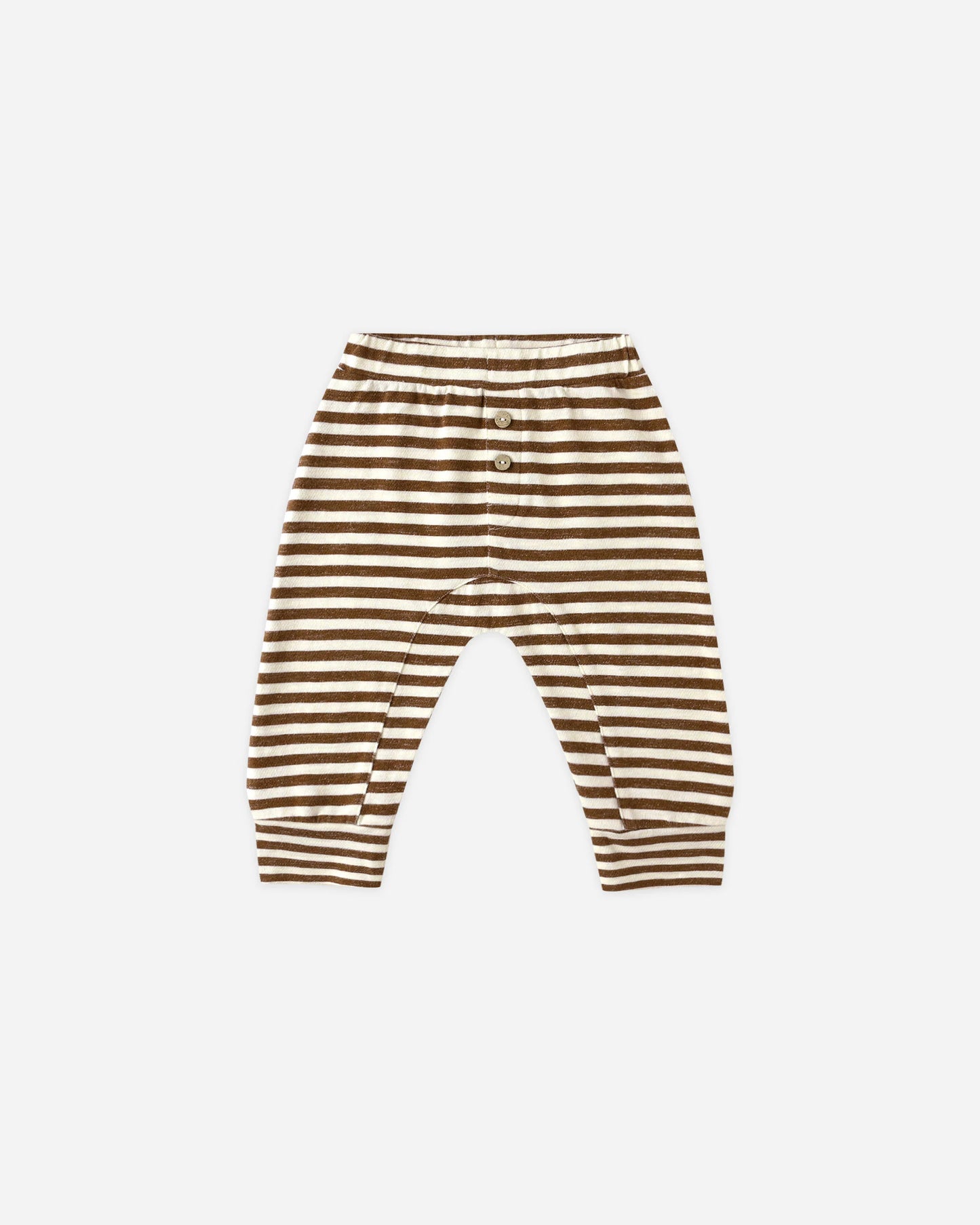 Brown Stripe Baby Cru Pant
