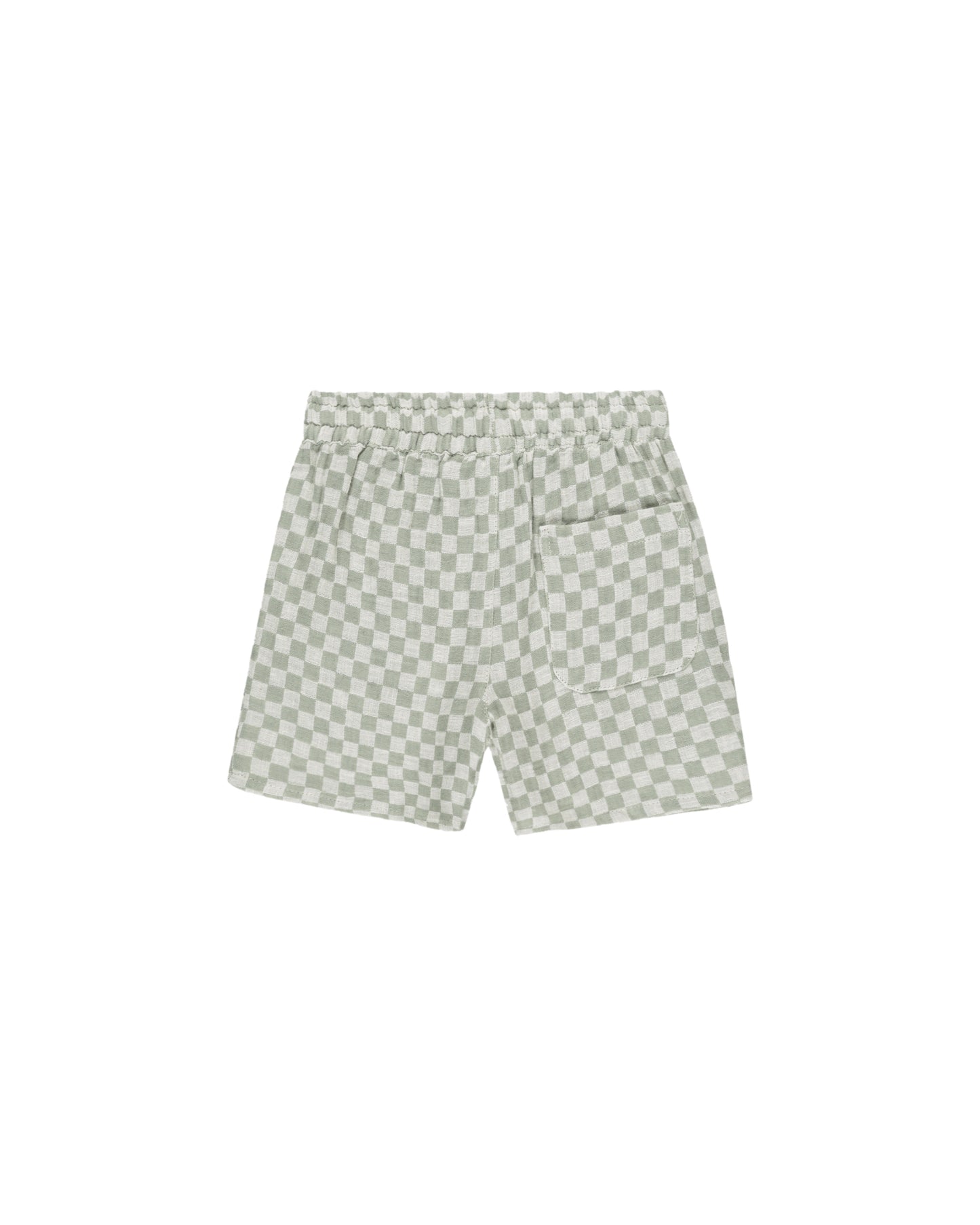 Rylee & Cru - Bermuda Short || Sage Check