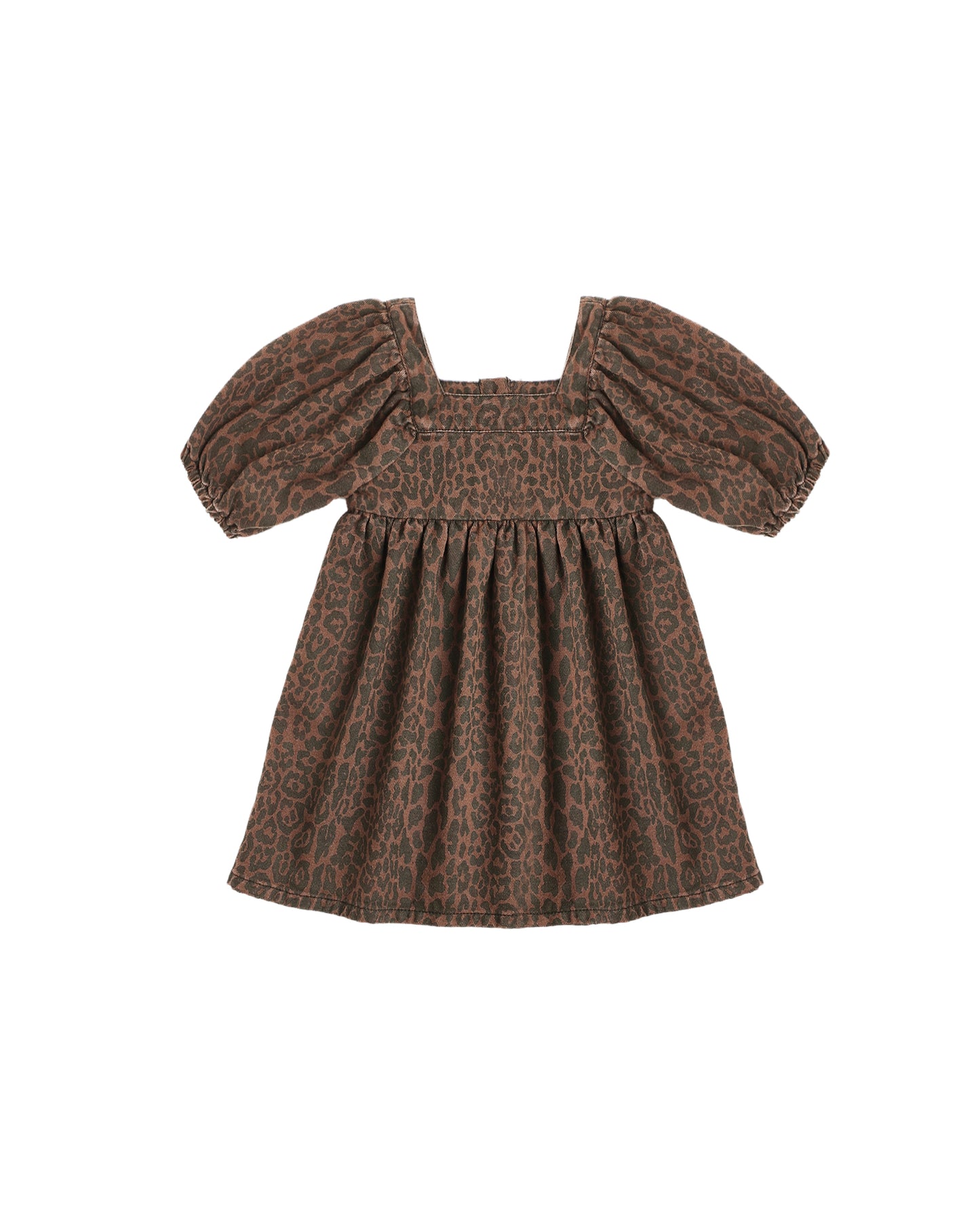 Leopard Gretta Babydoll Dress