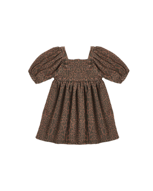 Leopard Gretta Babydoll Dress