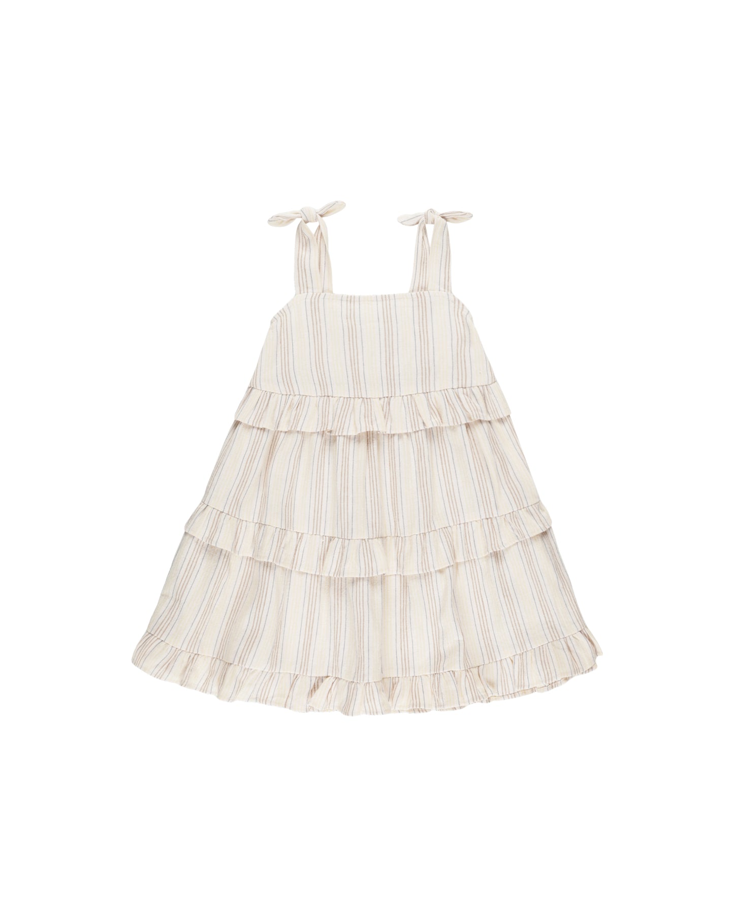 Rylee & Cru - Summer Stripe Ruffle Swing Dress
