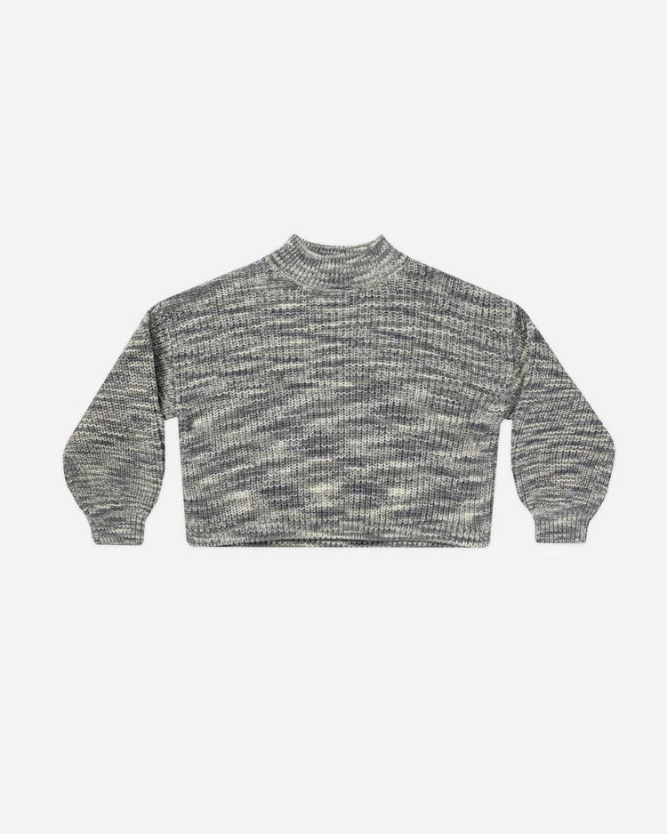 Rylee & Cru - Knit Sweater Heathered Slate
