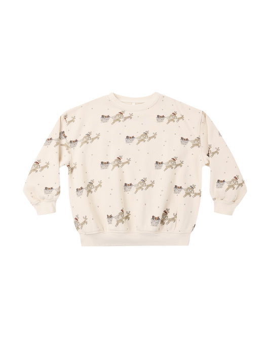 Reindeer Relaxed Sweatshirt