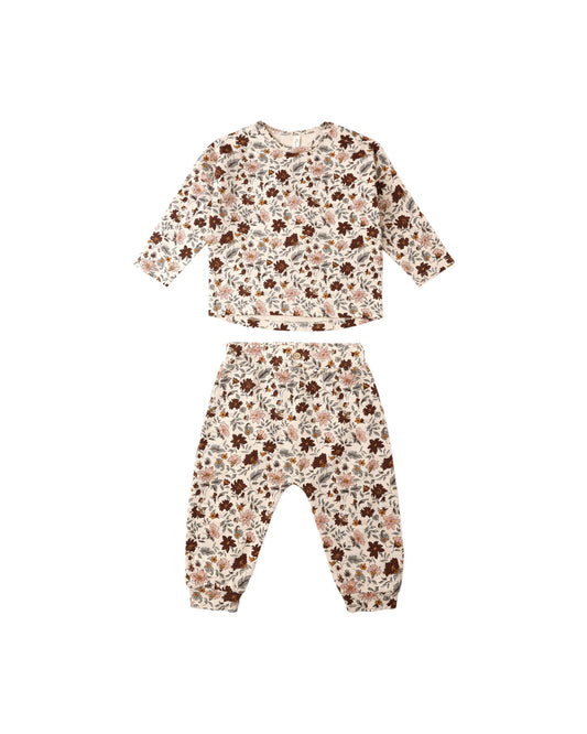 Posy Longsleeve Tee + Pant Set