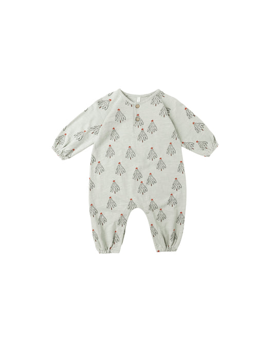 Trees Henley Jumpsuit