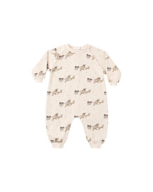 Reindeer Raglan Jumpsuit